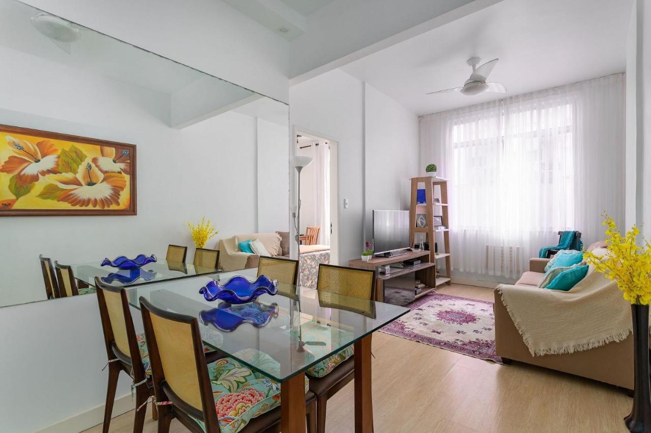 Perfeito 2 Quartos A Pé De Copacabana, Wifi, Ar, Lavanderia E Cozinha Completa Río de Janeiro