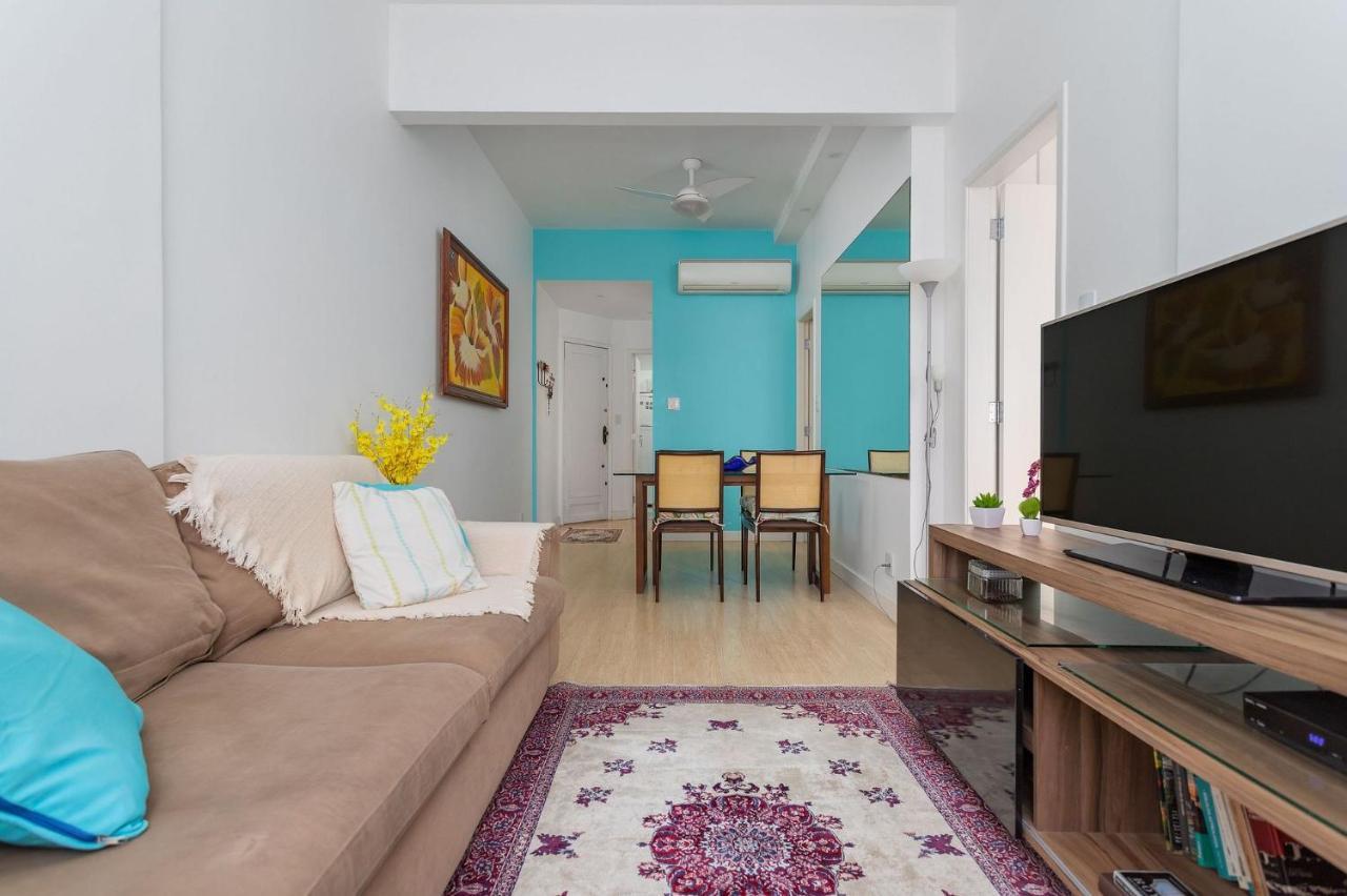 Perfeito 2 Quartos A Pé De Copacabana, Wifi, Ar, Lavanderia E Cozinha Completa Río de Janeiro