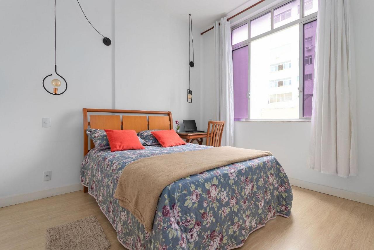 Perfeito 2 Quartos A Pé De Copacabana, Wifi, Ar, Lavanderia E Cozinha Completa Apartamento