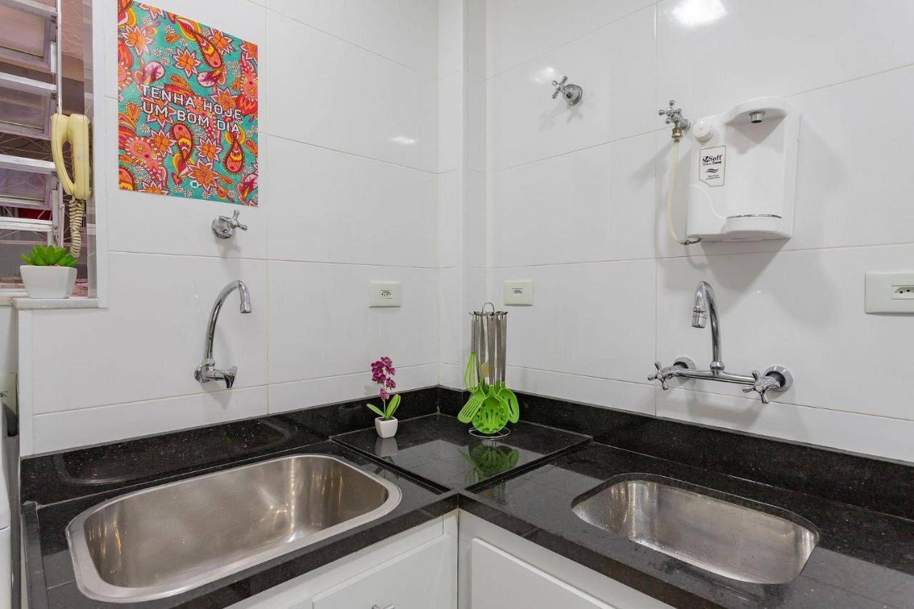 Apartamento Perfeito 2 Quartos A Pé De Copacabana, Wifi, Ar, Lavanderia E Cozinha Completa *